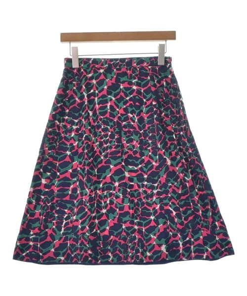 LOUIS VUITTON Knee length skirts ruffled skirt detail