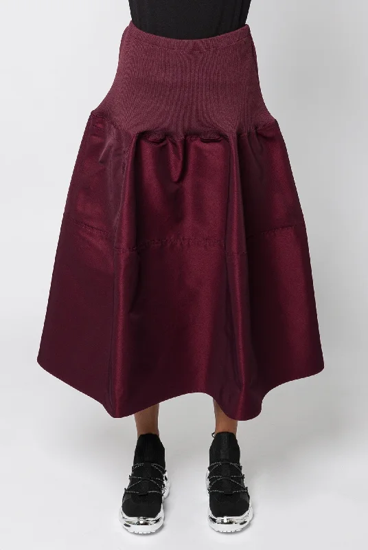 Melitta Baumeister Bomber Skirt cotton skirt soft