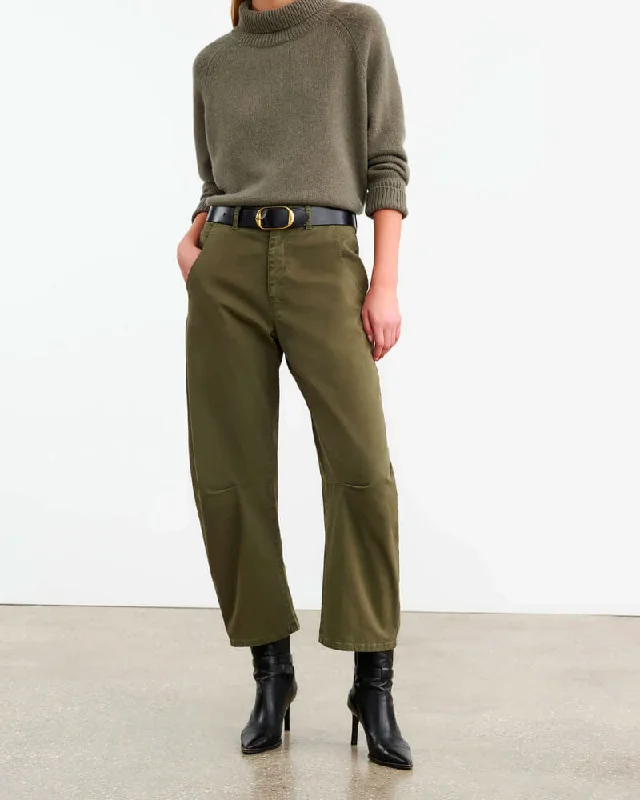 Emerson Pant in Loden Comfy Cargo Trousers