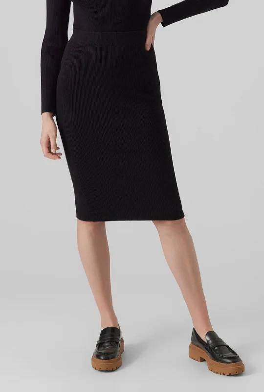 VERO MODA KARIS HW MIDI SKIRT seamless skirt comfort