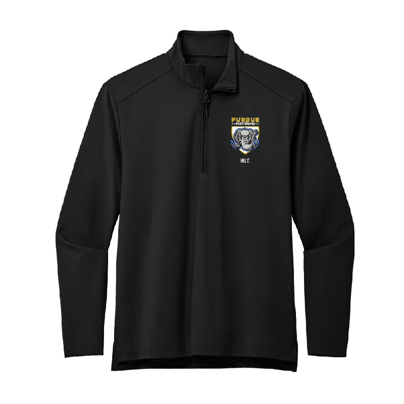 PFW - NCAA Women's Cross Country : Haylee Hile - Premium Quarter Zip Jacket Nylon Jacket Polyester Jacket Spandex Jacket