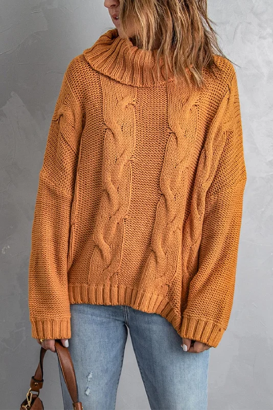 Go-to Turtleneck Sweater Tailored Straight A-Line