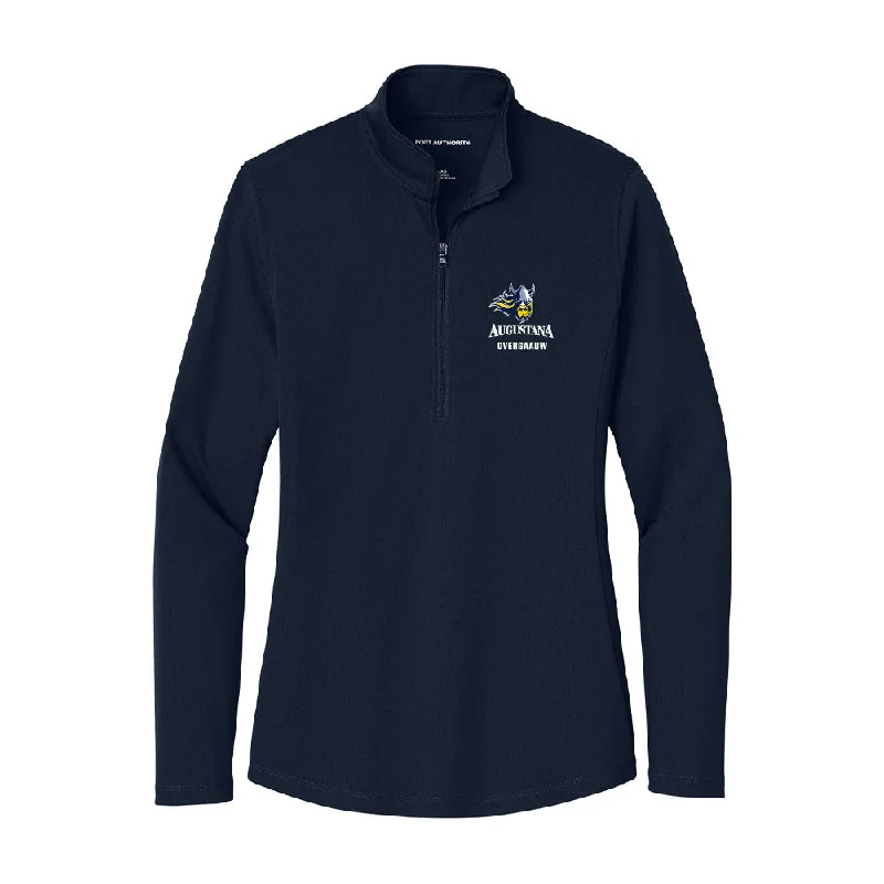 AU - NCAA Women's Cross Country : Amanda Overgaauw - Women's Lightweight Quarter Zip Jacket Jersey Jacket Tulle Jacket Batik Jacket