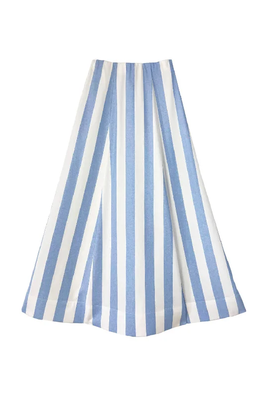 Buru x PBL Guest Skirt - Cabana Stripe high waist skirt