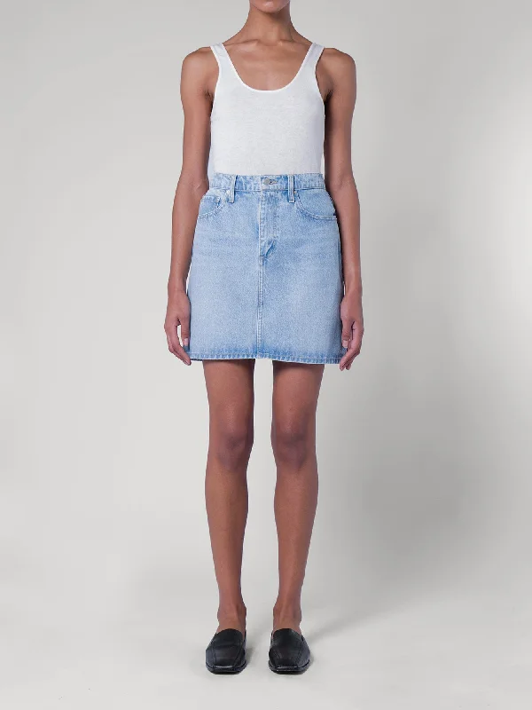 Piper Skirt Indigo Dreams cashmere skirt fine