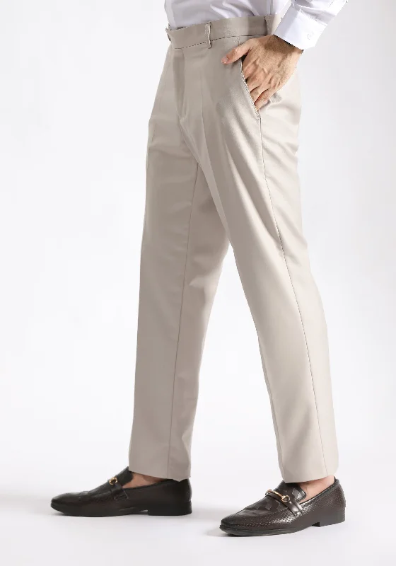 Cream Dress Pant Soft Wool Pants