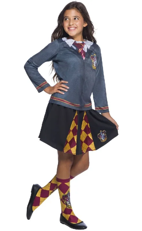 Harry Potter Gryffindor Girls Book Week Costume Skirt cashmere skirt soft