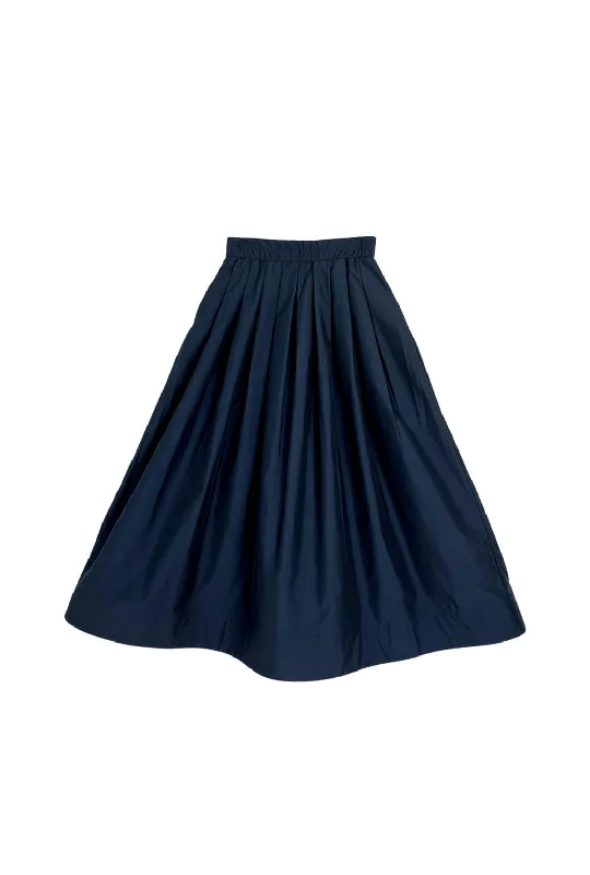 Buru + Pencil & Paper Co. The Gen Skirt - Midnight Sans Bows mini skirt trendy