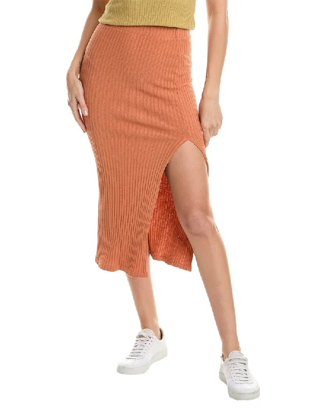 Project Social T Before Sunset Sweater Skirt Polka Dot Checkered Tartan