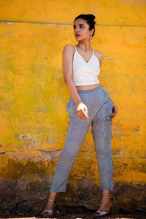 Creative Bee Cigarette Pants Soft Stretch Pants