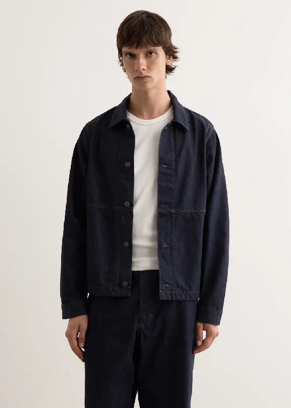 Japanese Denim Jacket Appliqued Jacket Beaded Jacket Sequined Jacket