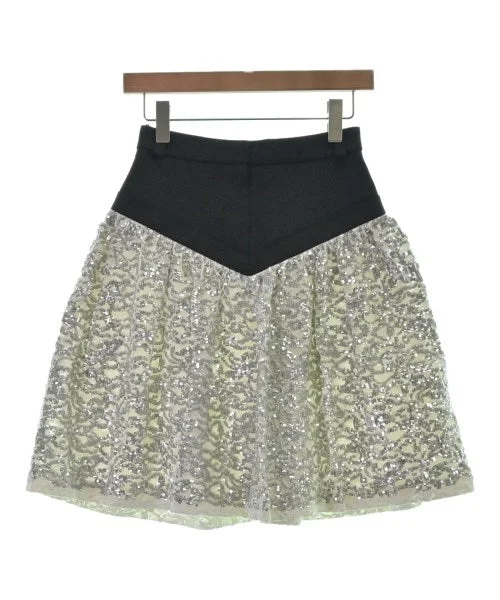 LOUIS VUITTON Knee length skirts linen skirt breathable