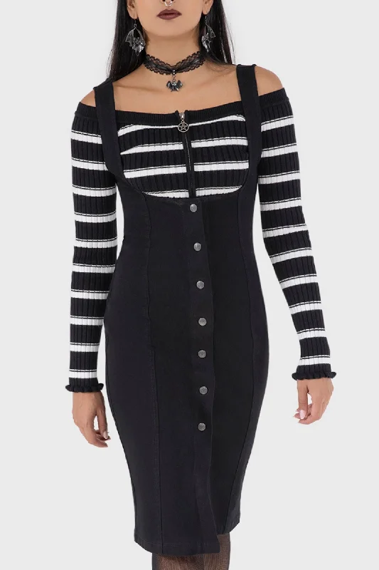 Serenella Underbust Skirt high slit skirt