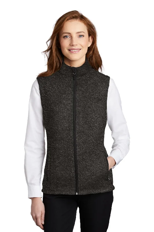 Custom Embroidered - Port Authority ® Women's Sweater Fleece Vest L236 Lightweight Heavyweight Midweight