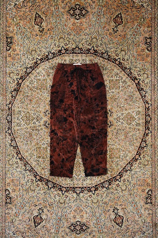 Song for the Mute TABBED CARGO PANT(RUST) Cozy Full-Length Pants