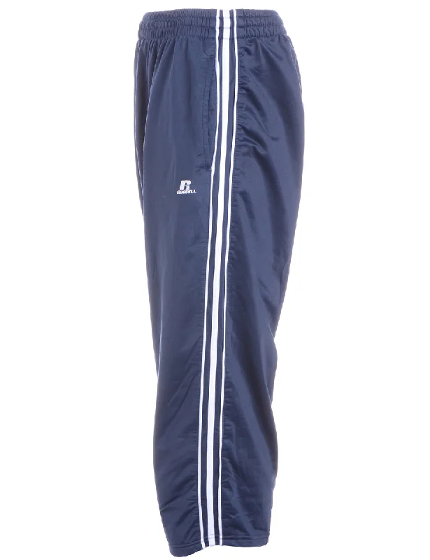 Reworked Upcycled Mel Cropped Track Pants - W29 Casual Lounge Pants