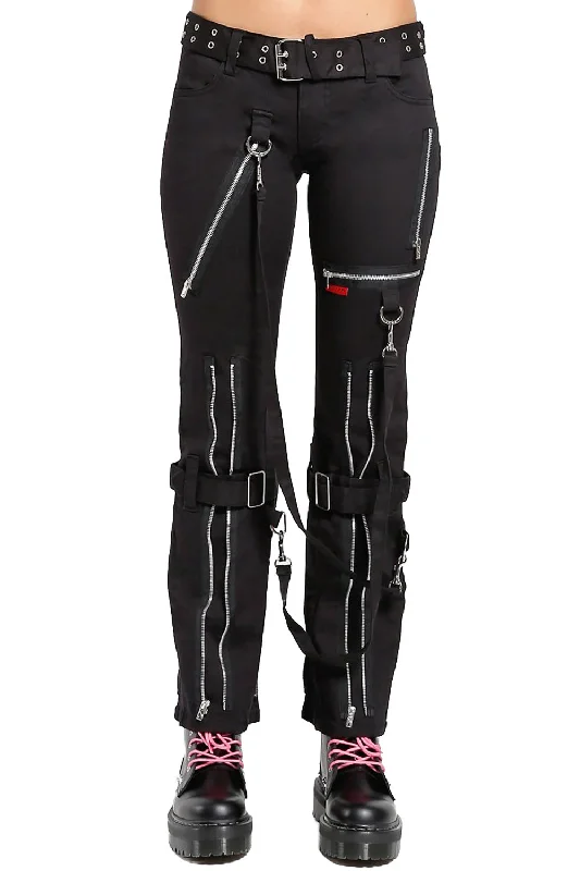 Tripp Ladies Bondage Pants [Black] Sleek Black Pants
