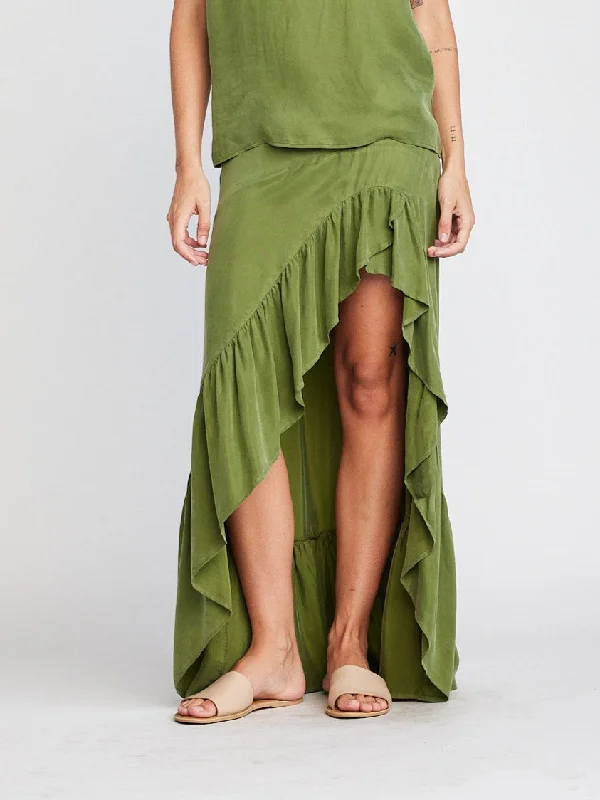 Jemma Ruffle Skirt lace skirt elegant