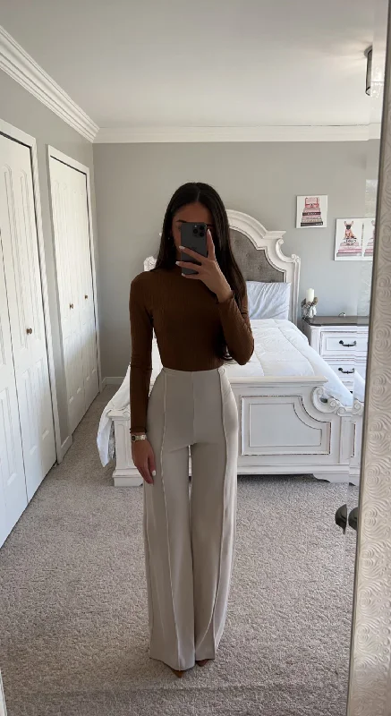 CLASSY LOOK DRESS PANTS Elegant Wool Trousers
