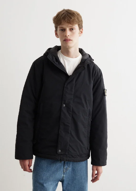 Micro Twill Hooded Jacket Zippered Jacket Buttoned Jacket Snapped Jacket