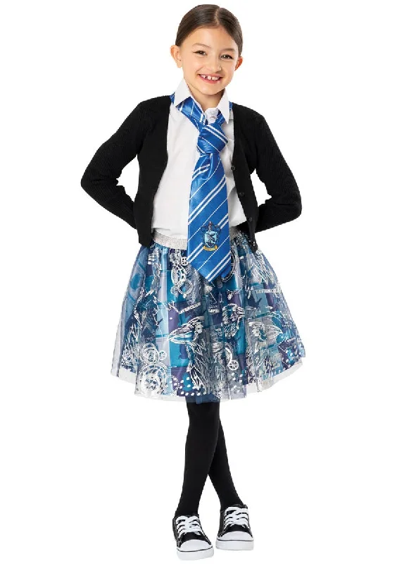 Harry Potter Ravenclaw Girls Tutu Costume Skirt leather skirt modern