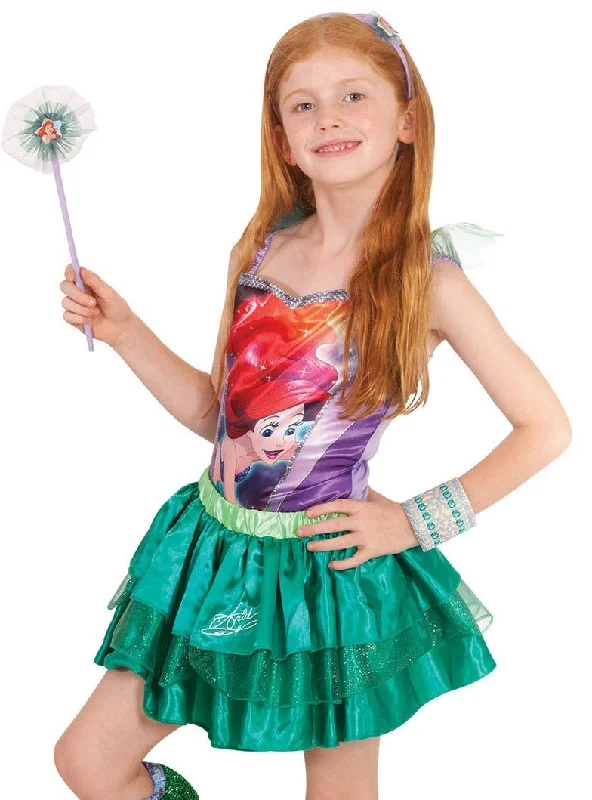 Disney The Little Mermaid Girls Green Ariel Tutu Skirt vintage skirt charm