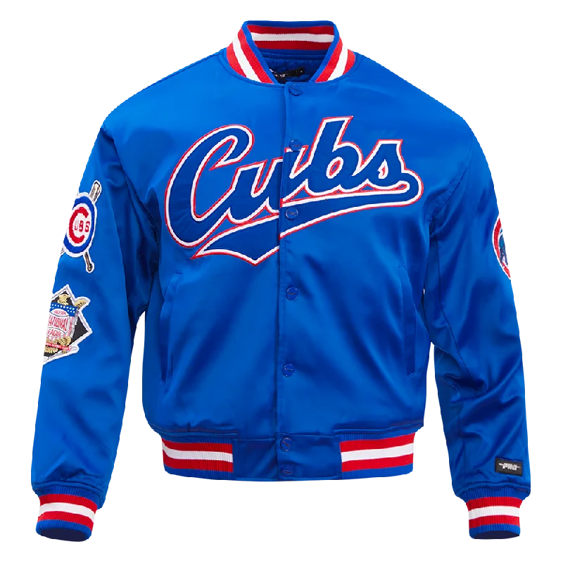 CHAMARRA MLB CHICAGO CUBS TEAM WM JACKET Rayon Fabric Velvet Fabric Corduroy Fabric CHAMARRA MLB CHICAGO CUBS TEAM WM JACKET Rayon Fabric Velvet Fabric Corduroy Fabric
