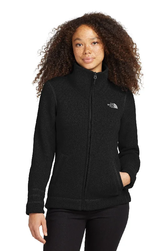 Custom Embroidered - The North Face ® Women's Sweater Fleece Jacket. NF0A3LH8 Real Fur Shearling Chenille