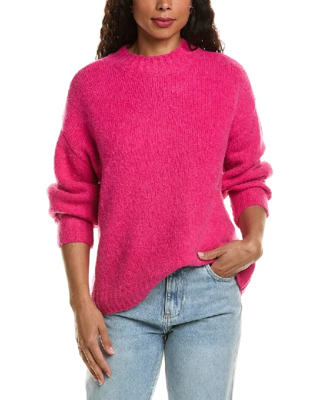 LaBiz Wool & Alpaca-Blend Sweater Stylish Fashionable Trendy