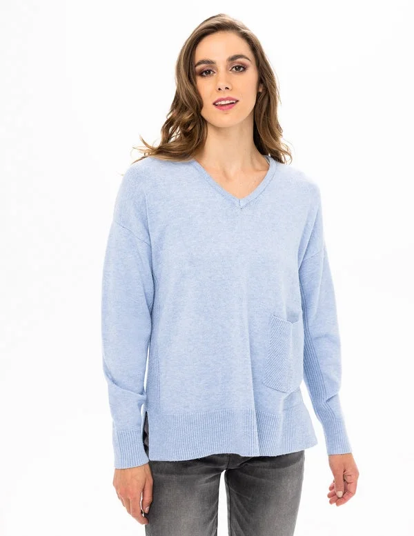 50% OFF - Renuar Knit Sweater R6761-3391-CLOUD Heather Cloud Solid Print Embellished 50% OFF - Renuar Knit Sweater R6761-3391-CLOUD Heather Cloud Solid Print Embellished