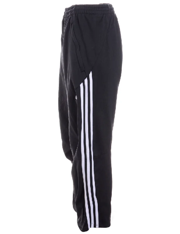 Reworked Adidas Cropped Track Pant Classic Flared Pants