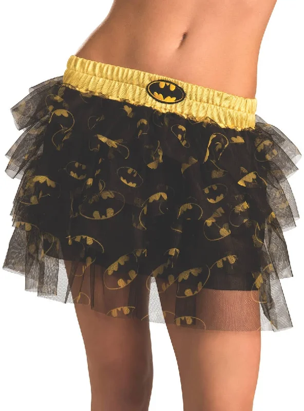 DC Batman Womens Ruffled Costume Skirt corduroy skirt cozy