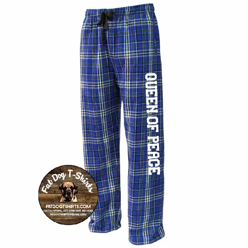 QUEEN OF PEACE-YOUTH AND ADULT PJ PANTS Stylish Casual Pants