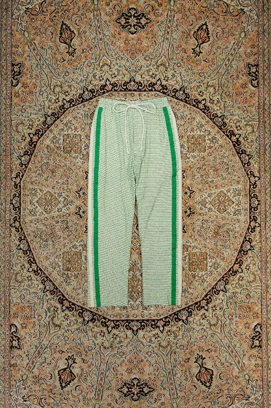 Song for the Mute SIDE TAPE TRACK PANT(ZIG ZAG KNIT) Classic Chino Pants