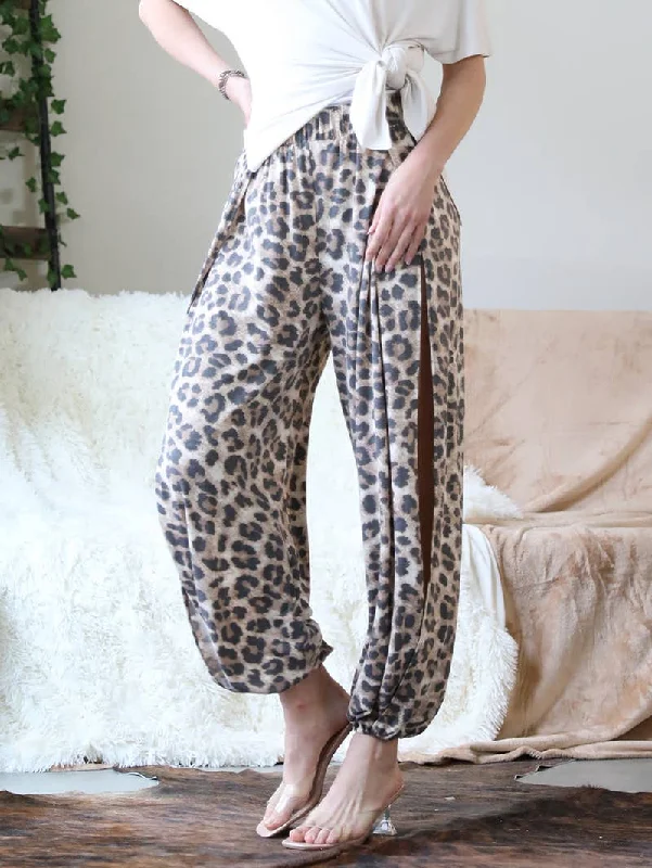 Split side pants reg/plus High-Waist Jeans