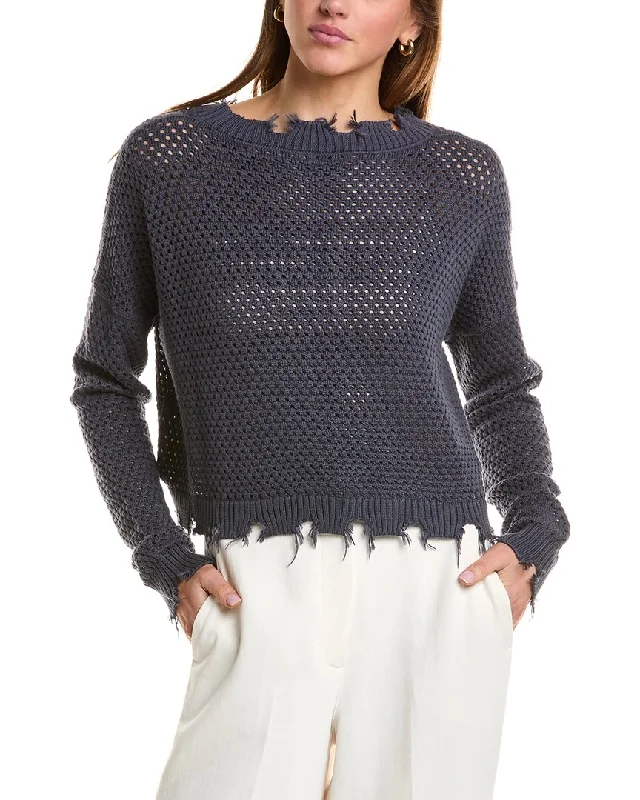 PLANET Pin Dot Cropped Sweater, Chenille Fabric Brocade Fabric Lace Fabric