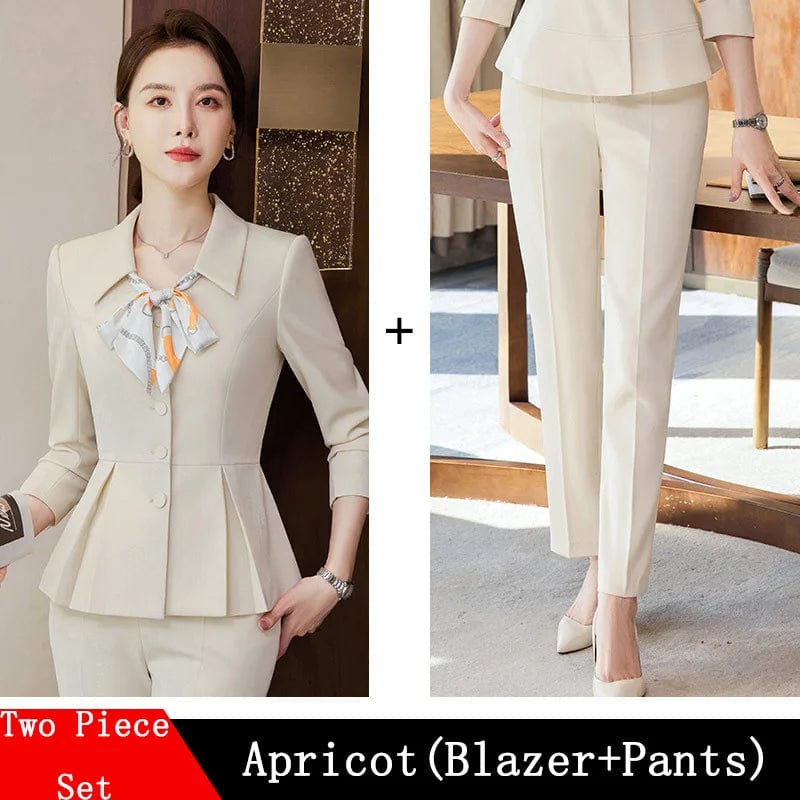 Apricot Pant Suits