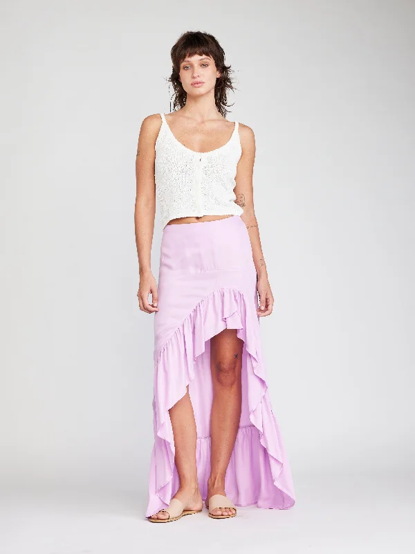 Jemma Ruffle Skirt lace skirt elegant
