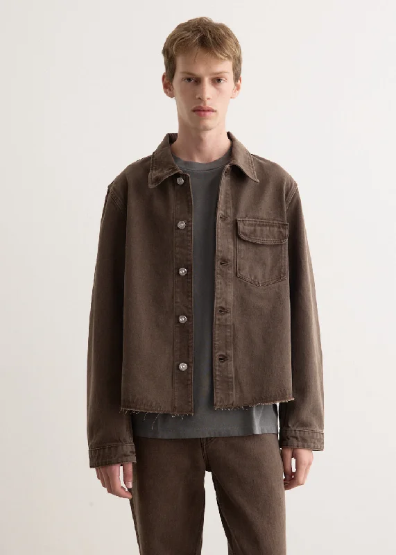 Cut Rebirth Jacket Collared Jacket Crew Neck Jacket Turtle Neck Jacket