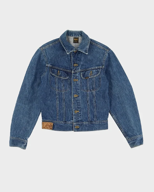 Vintage 70s Lee Denim Jacket - S / M Mesh Jacket Canvas Jacket Denim Jacket