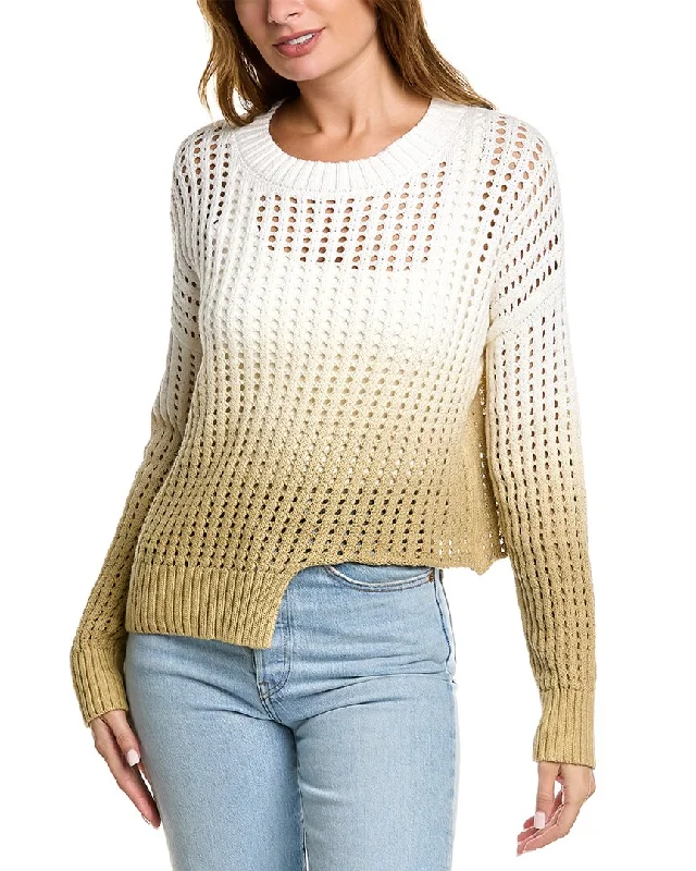 PLANET Dip Dyed Sweater Rayon Fabric Velvet Fabric Corduroy Fabric