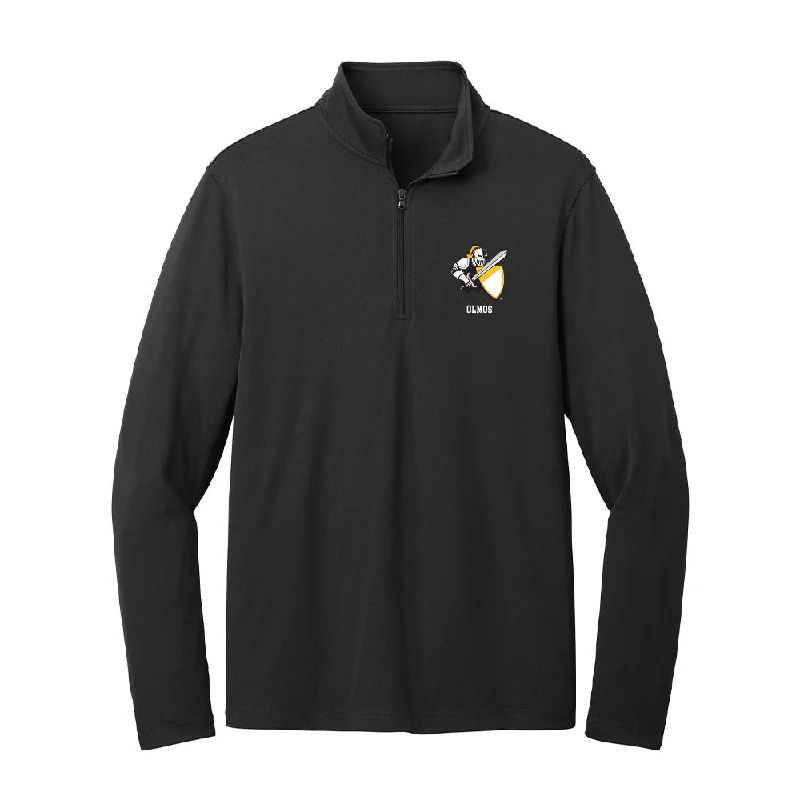 PLU - NCAA Women's Cross Country : Adalia Olmos - Lightweight Quarter Zip Jacket Trench Coat Raincoat Waterproof Jacket