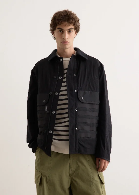 x Bagjack Nylon Oxford Jacket V-Neck Jacket Boat Neck Jacket Square Neck Jacket