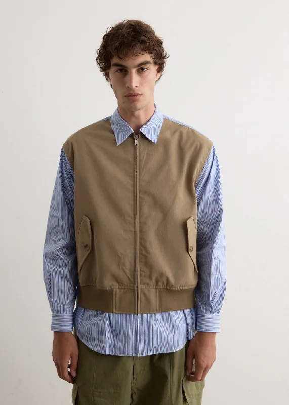 Jacket Panel Shirt Knit Jacket Woven Jacket Fleece Jacket