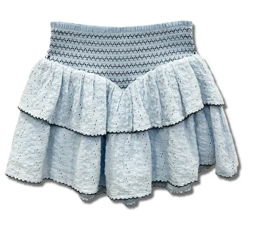Katie J *JUNIOR* Karlie Skirt silk skirt lustrous