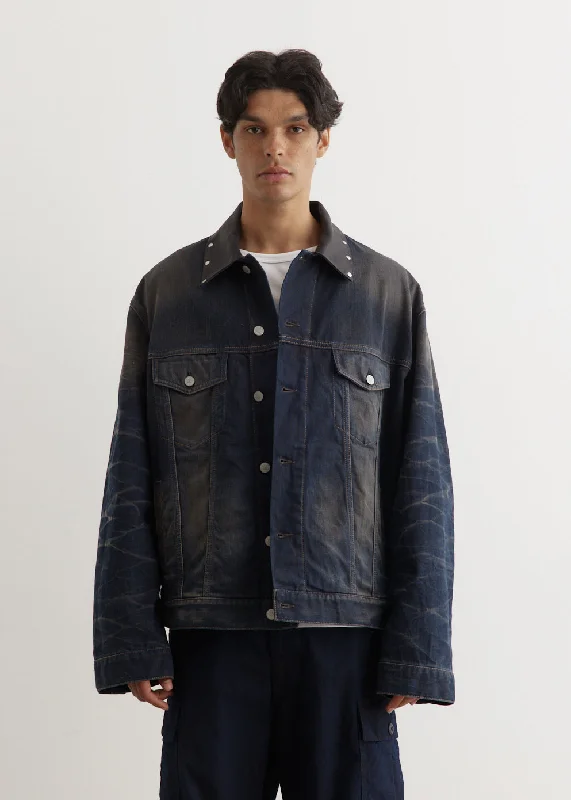 Robert Denim Jacket Denim Jacket Leather Jacket Suede Jacket