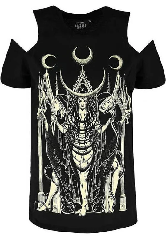 Hecate | COLD SHOULDER T-SHIRT