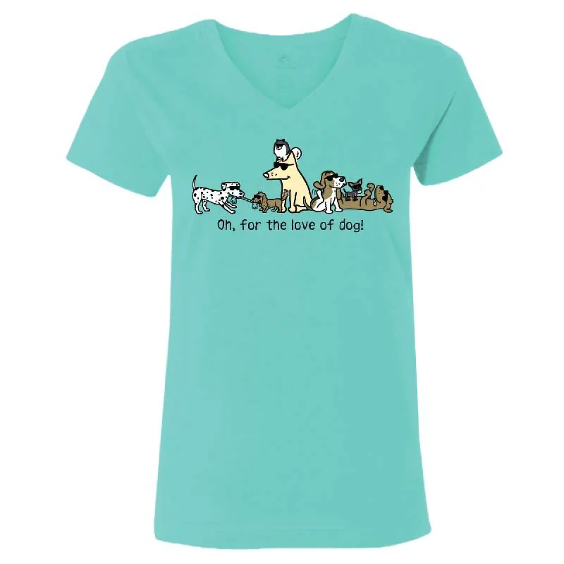 Teddy the Dog™ Love of Dog! V-Neck