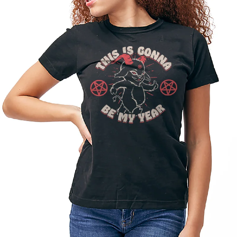 Women's This is Gonna Be My Year Devil T-Shirt