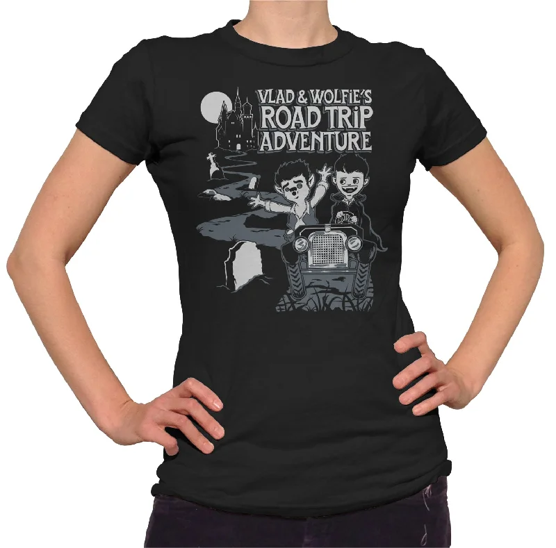 Women's Vlad and Wolfie's Road Trip Adventure T-Shirt - By Ex-Boyfriend